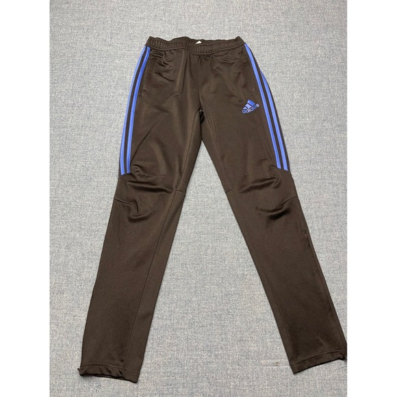 adidas Other - Adidas Climacool Soccer Training Pants Black Blue Stripes Boys Youth Large L